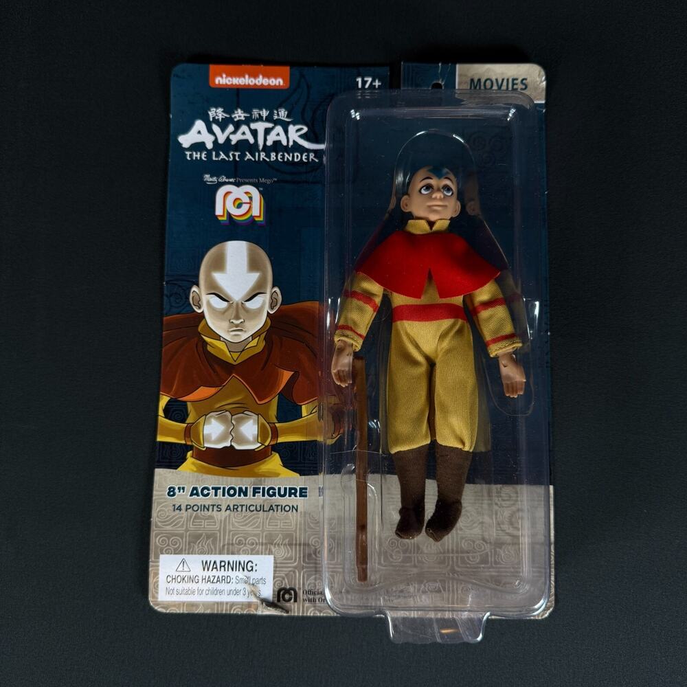 Mego Nickelodeon Avatar: The Last Airbender 8" Figure 2021 Viacom